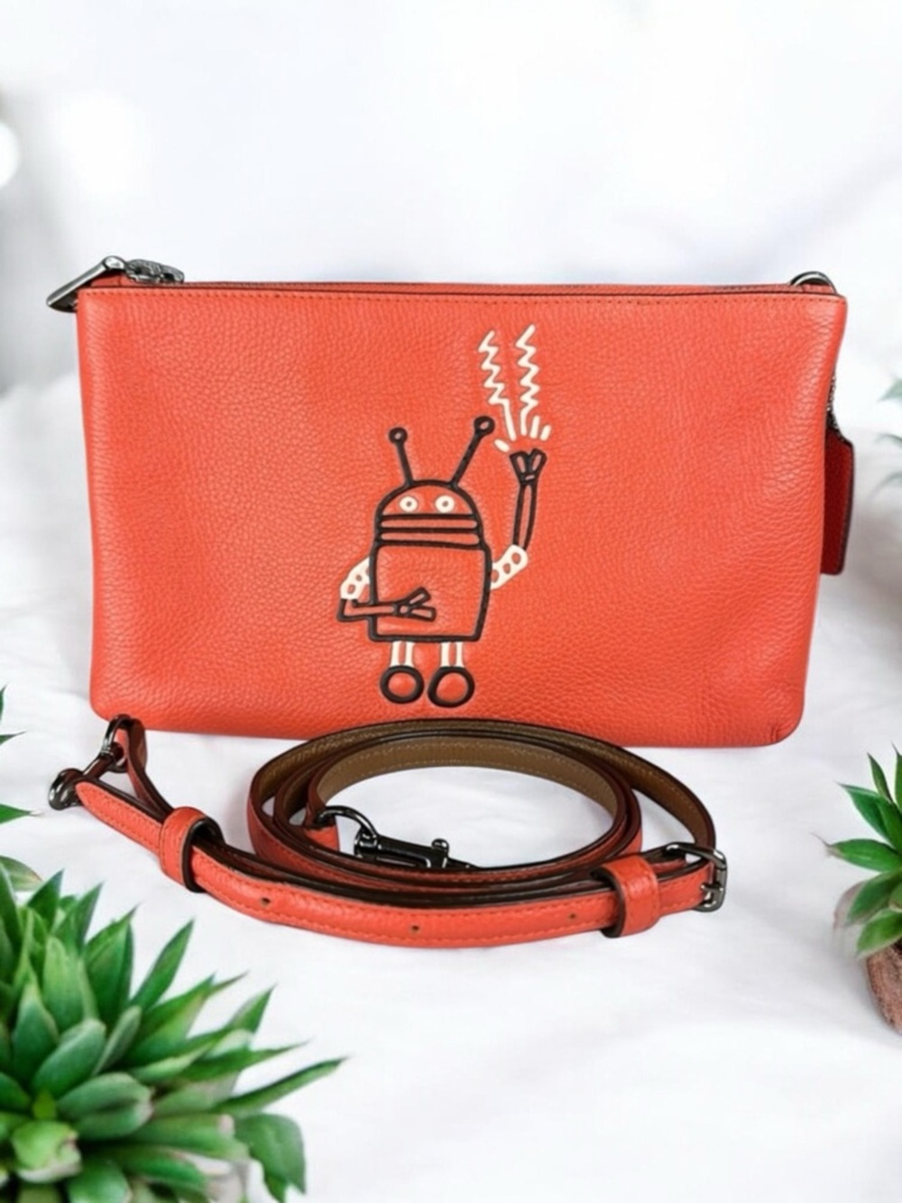 COACH - X KEITH HARING LYLA ROBOT CROSSBODY